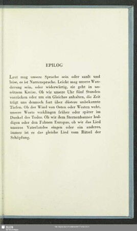 Epilog