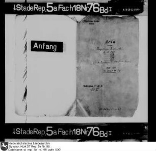 Akten zum Regensburger Reichstag von 1703, 1704, 1705 und 1706