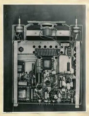 Block-Fernseh-Anlage, Einschub, Bild 1; Foto 1954