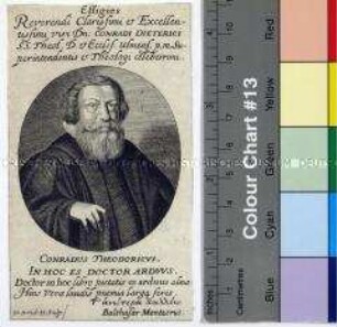 Porträt des evangelischen Theologen Conrad Dietrich