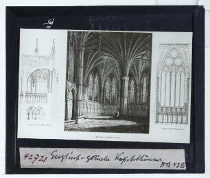 Englisch-gotische Kapitelhäuser (Wells, Lincoln und York)
