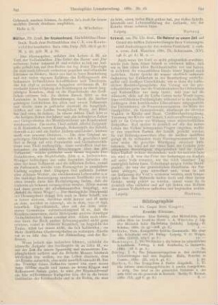 644 [Rezension] Schmid, Ulr. Rud., Ein Mahnruf an unsere Zeit auf Grund des tiefsten Zusammenhanges ihrer Verirrungen, nebst Andeutungen für den wahren Fortschritt. 2. verb. u. verm. Aufl