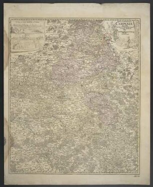 Tabula Geographica Campaniae specialis : in suas sic dictas Electiones accurate distincta