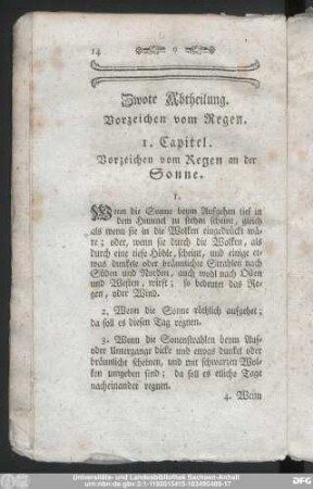 Zwote Abtheilung.