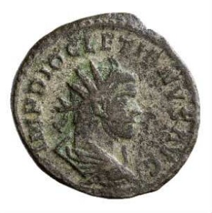 Münze, Antoninian, 290 - 291 n. Chr.