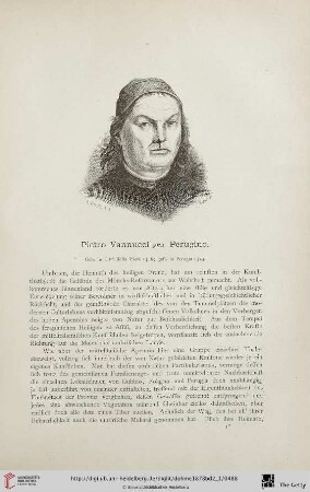 2: Pietro Vannucci gen. Perugino : geb. in Città della Pieve 1446, gest. in Perugia 1524