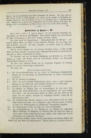 Konveniat zu Hagen i. W.