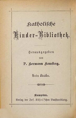 Germana, die stille Dulderin : den Kindern erzählt
