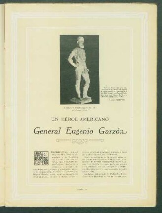 Un héroe americano: General Eugenio Garzón