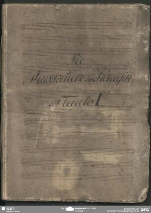 [2]: Stimmensatz 1 Instrumentalstimmen (Blasinstrumente, Schlagwerk)