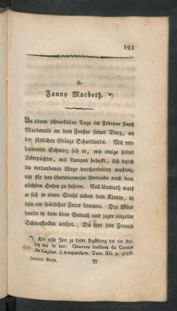 9. Fanny Macbeth