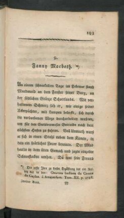 9. Fanny Macbeth