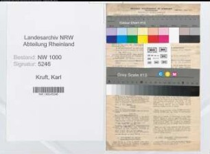 Entnazifizierung Karl Kruft, geb. 22.10.1907 (Bauinspektor)