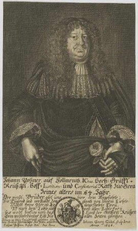 Bildnis des Johann Poßner