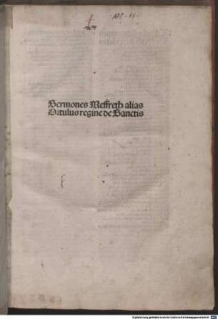 Sermones Meffreth alias ortulus regine, 3. De Sanctis