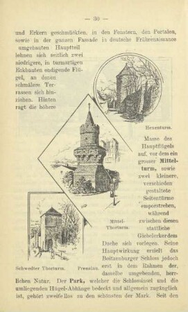 Hexenturm ; Mittel-Thorturm ; Schwedter Thorturm. Prenzlau
