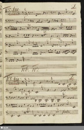 105. Aria: Corpo di bacco / Galuppi, B.