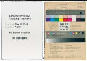 Entnazifizierung Stephan Herbsthoff , geb. 04.04.1889 (Lehrer)