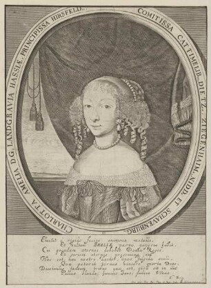 Bildnis der Charlotta Amelia
