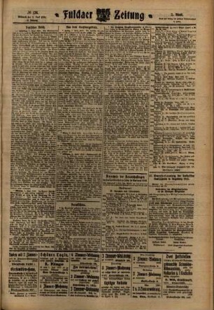 Zweite Ausgabe vom Mittwoch, den 08. Juni 1910.