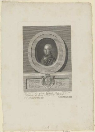 Bildnis des Joseph d'Autriche