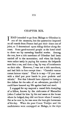 CHAPTER XIX. - TO GIBRALTAR