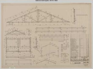 Siegburg, Bahnhof: Sturzrampe: Dachbinder