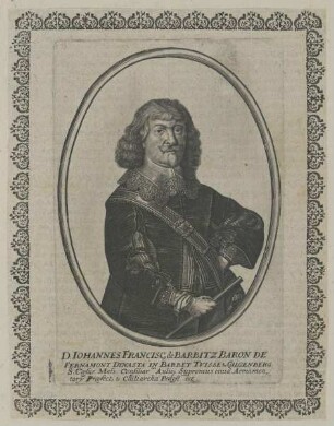 Bildnis des Iohannes Franciscus de Barbitz