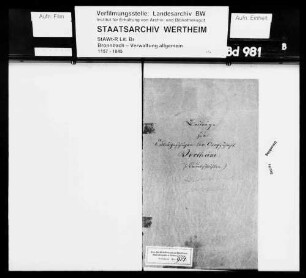 Beiträge zur Kulturgeschichte der Grafschaft Wertheim (aus der Würzburger Zeitschrift Chilianeum)