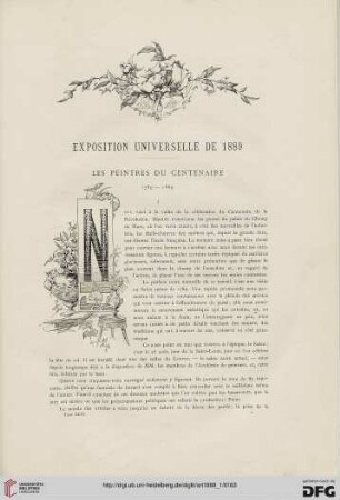 15: Exposition universelle de 1889 : les peintres du centenaire 1789-1889, [12]