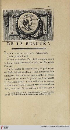 De la beauté