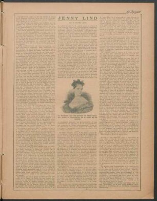 Jenny Lind : (a) el ruiseñor sueco