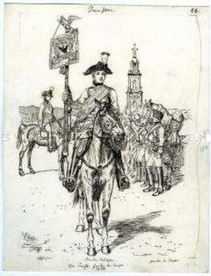 Uniformen der Leibgarde König Friedrichs II. von Preußen 1786