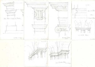 Lange, Ludwig; Lange - Archiv: VI.1 Renaissance in Italien (vorw. Details) - Basilika in Vicenza (Details)