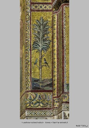 Mosaikprogramm : Hauptapsis, Chor : Apsis und Chorwände: Heilige