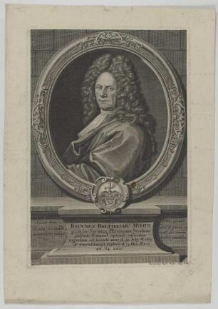Bildnis des Ioannes Balthasarus Mylius