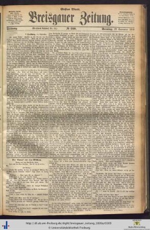 17.09.1899 (Erstes Blatt)