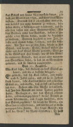 Das 11. Kapitel. Wie Karl sahe, daß Reinold ...