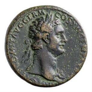Münze, As, 86 n. Chr.