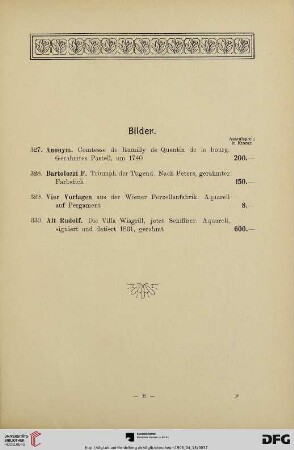 Bilder (Nr. 327-330)