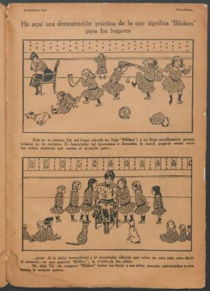 He aquí una demostración práctica de lo que significa "Billiken" para los hogares