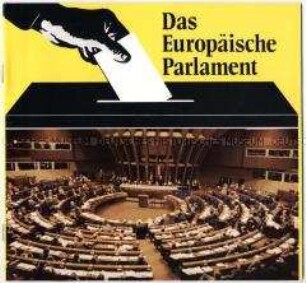 Informationsschrift über das Europa-Parlament