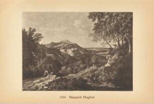 Gaspard Dughet. Römische Gebirgslandschaft. 1626