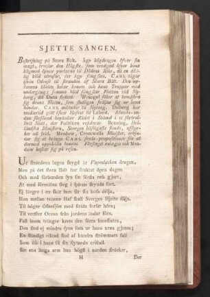 Sjette Sången.