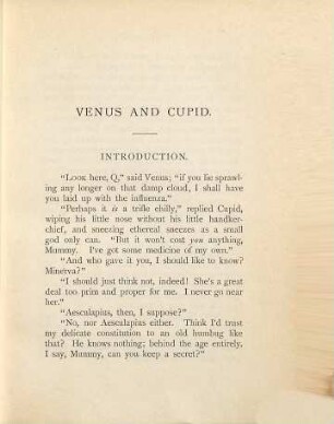 Venus and Cupid, or a trip from Mount Olympus to London related by the personal conductor of the party