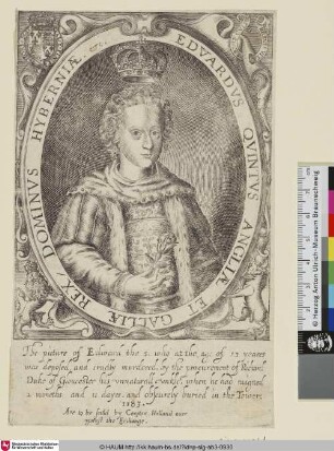 Eduardus Quintus [Edward V. König von England]