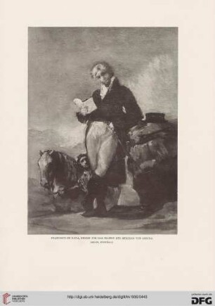 Ein Bild von Goya in der Bremer Kunsthalle
