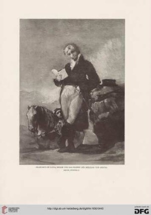 Ein Bild von Goya in der Bremer Kunsthalle