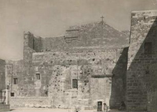 Bethlehem. Blick auf die Geburtskirche