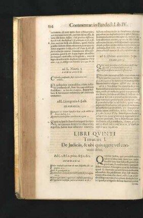 Libri Quinti.